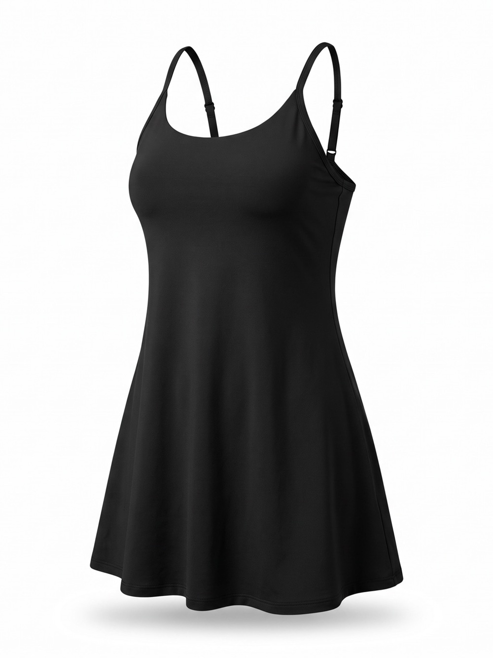 HALARA Black Plus-Size Jumpsuit Romper - Picture 6 of 6